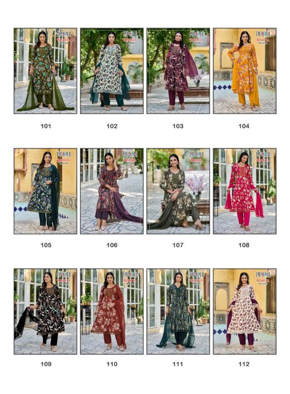Pirohi rishita anarkali kurtis wholesale